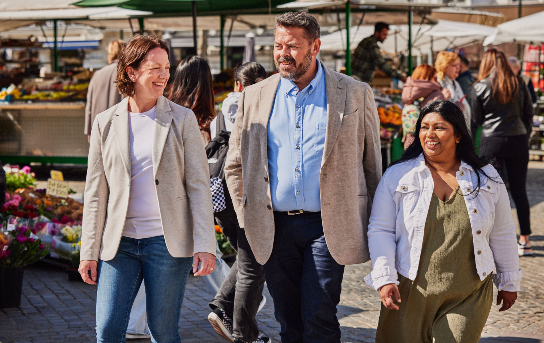 Woman speaking to doctor